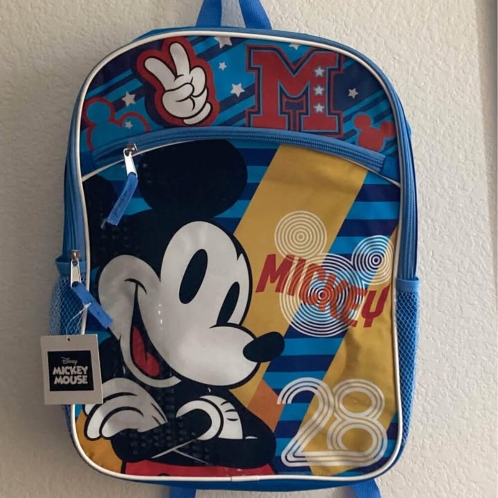 16" Fast Forward Mickey Mouse Backpack(New w/tag)